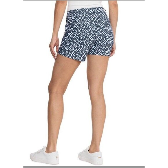 SPANX Sunshine Shorts 6" Navy Painted Dot Women's Size XL - Picture 4 of 14